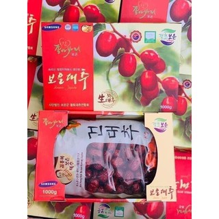 Táo đỏ Hàn Quốc sấy khô loại 1 1kg
