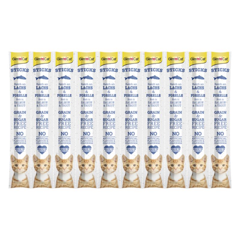 GẬY SNACK GIMCAT STICKS CHO MÈO 2 VỊ NHẬP ĐỨC GIÁ CỰC RẺ
