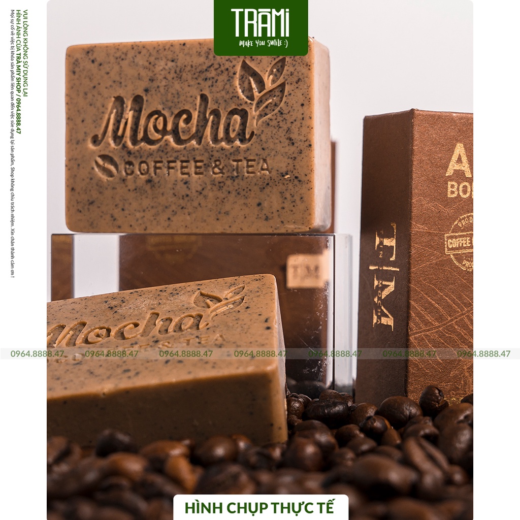 [CHÍNH HÃNG] Xà Phòng Giảm Mụn Lưng Mocha Acne Body Soap, Đánh Bay Mụn Lưng, Da Sáng Láng Mịn