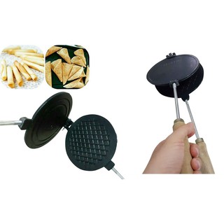 Khuôn Làm Bánh Kẹp Cuốn Bánh Ốc Quế Chống Dính Huỳnh Anh ĐK 16CM-20CM