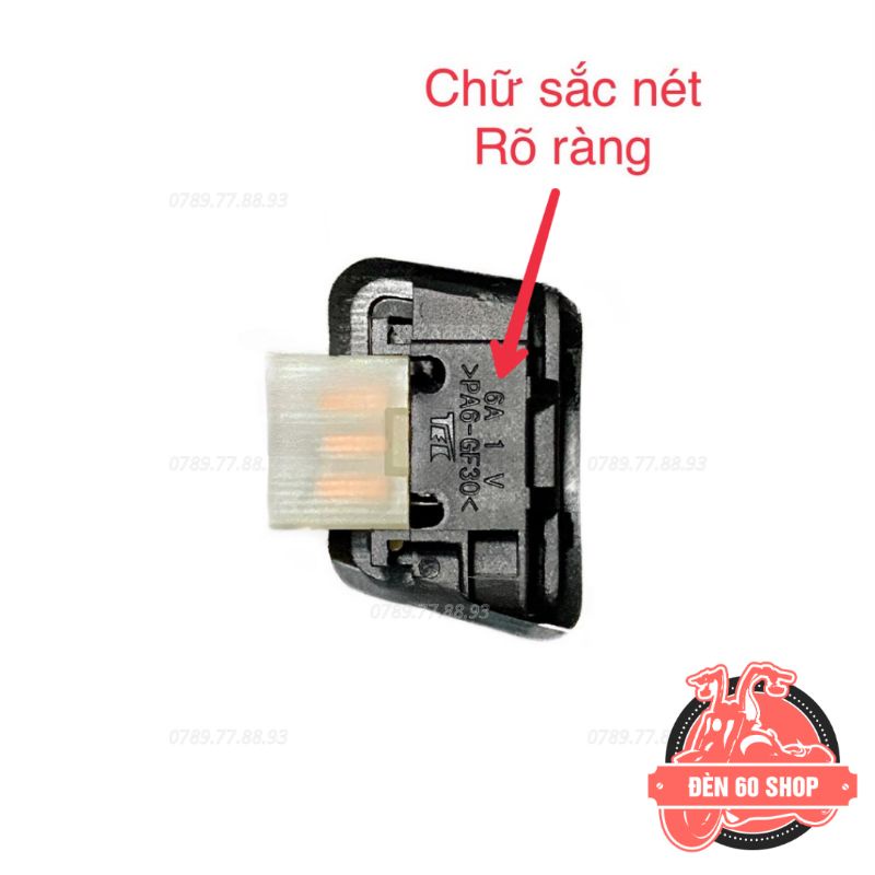 Công Tắc Tắt Đèn Pha | Xe Honda Đời Mới | Lắp Như Zin Wave @, RSX, Vision, Blade, Lead 125