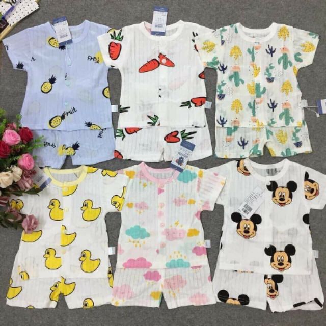 Cotton giấy com bo 4 bộ
