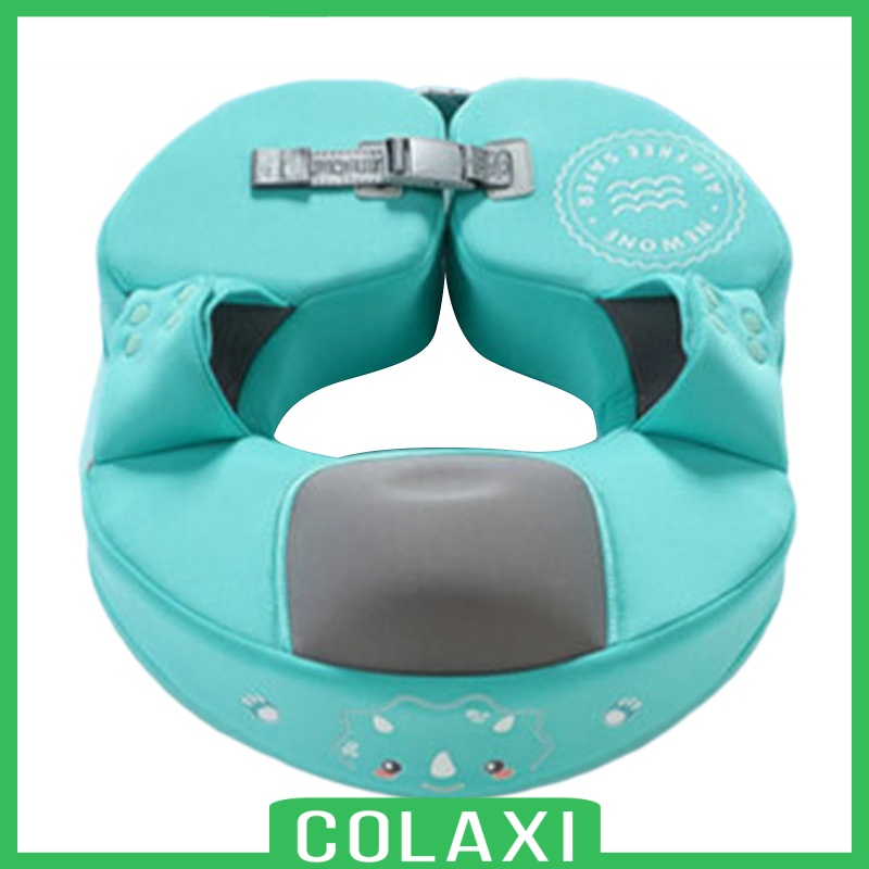 [COLAXI]Cute Non Inflatable Baby Toddlers Swimming Float Pool Swim Ring For Kids