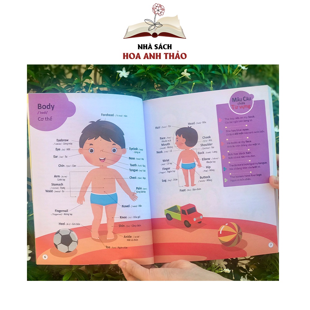 Sách 4000 từ vựng và mẫu câu tiếng anh thiết yếu