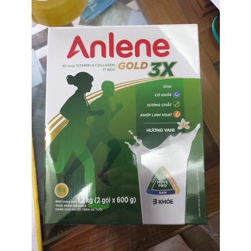 Sữa Anlene Gold 1,2 Kg hộp giấy (trên 40 tuổi)