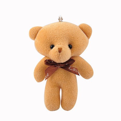 1 Chú Gấu Teddy Mini Bằng Lông Nhung Mềm Mại Làm Quà Tặng / Sinh Nhật / Đám Cưới Thời Trang Cho Bé Gái