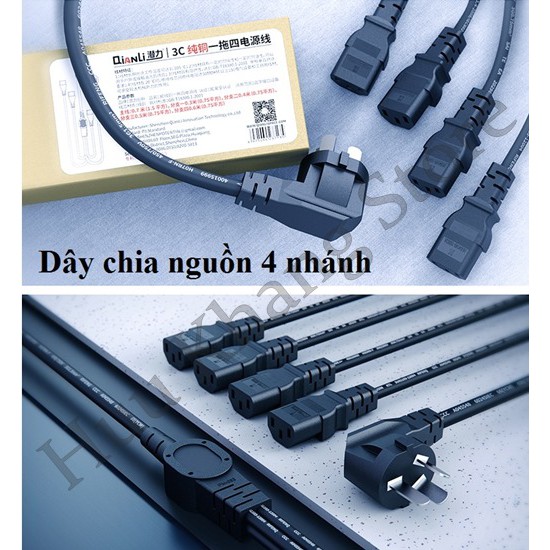 Dây chia nguồn 4in1| Siêu tiện lợi