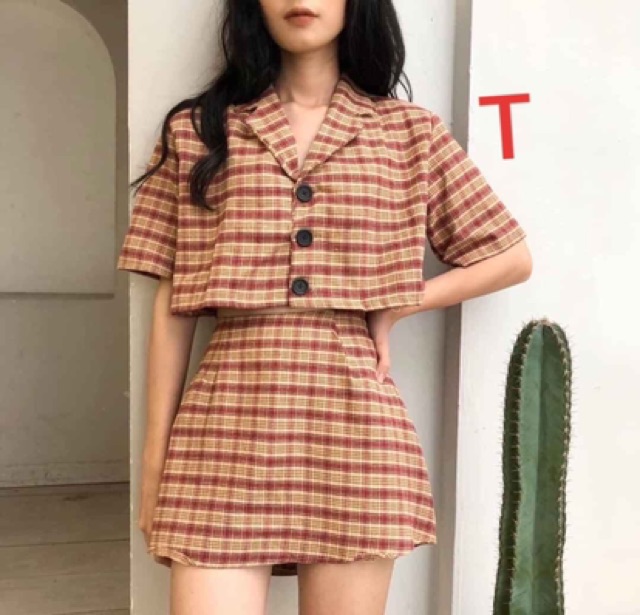 Sét crt kẻ cổ vec kèm quần trong TTB776 | BigBuy360 - bigbuy360.vn