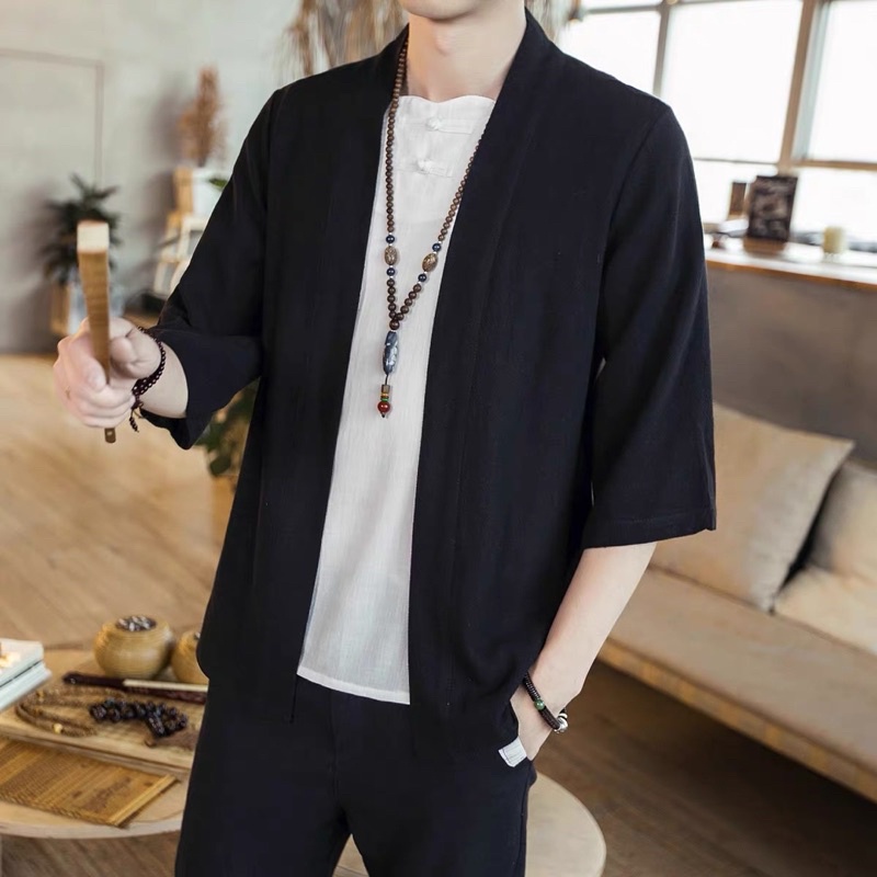 MS8 áo khoác kiểu dáng Nhật happi