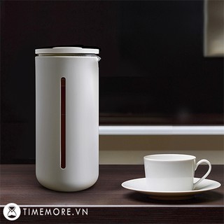 Bình pha cà phê French Press Timemore U 450ml White