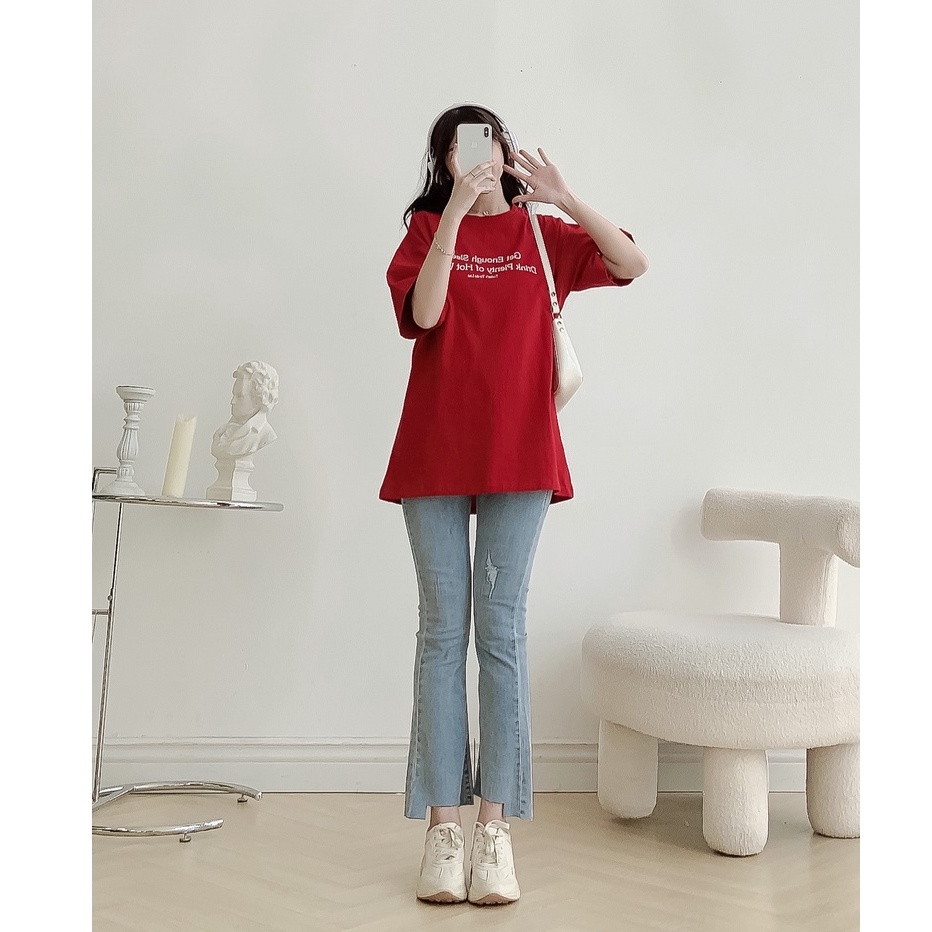 Áo phông LYRA, Get Enough Sleep chất liệu cotton freesize - VSYAP0218