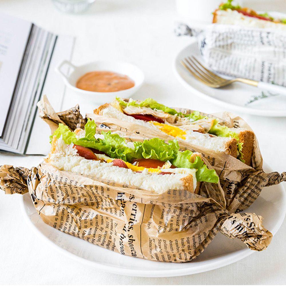 Giấy Gói Bánh Mì / Giấy Tờ Báo Chống Dính