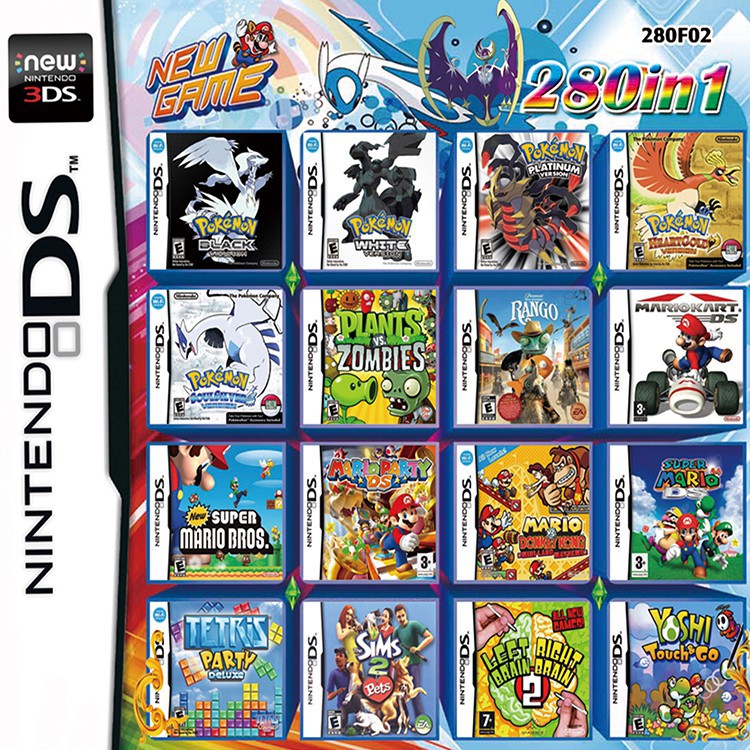 Băng Chơi Game Cổ Điển Cho Nintendo Ds 3ds