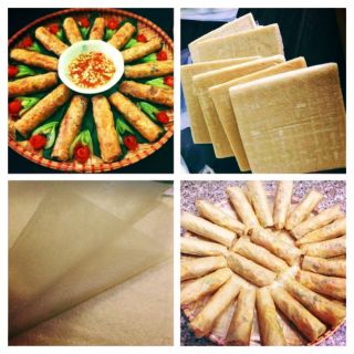 BÁNH ĐA NEM HÀ TĨNH (VỎ RAM 100 Lá -35k)