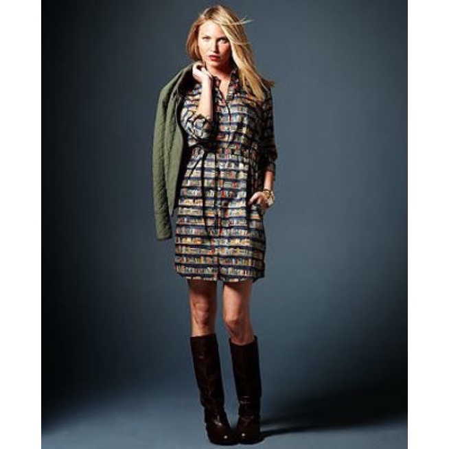 Đầm Tommy Hilfiger xuất dư hoạ tiết mới đẹp lạ