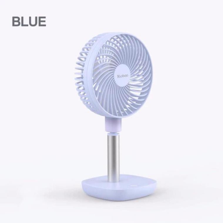 Quạt mini tích điện Yoobao Y- F1 pin siêu bền dùng thoải mái 3 ngày liền với 4 cấp ( Pin siêu khủng 10000mAh cho thời gi