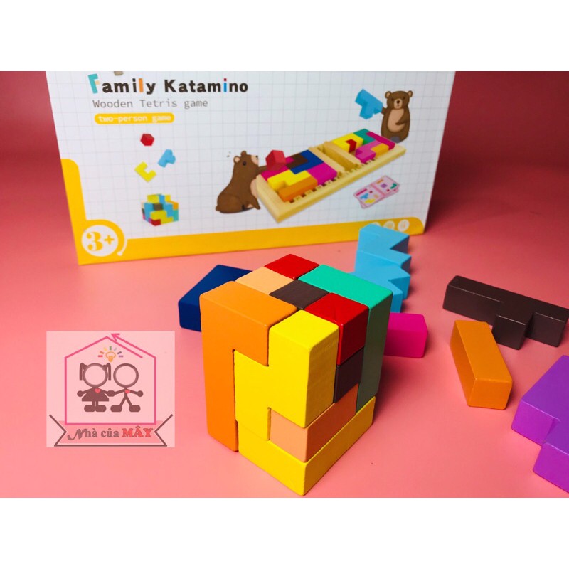 KATAMINO game trí tuệ với 1001 cách chơi cho bé