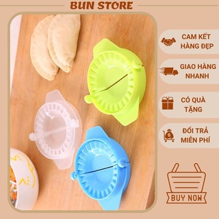 Khuôn làm bánh bao há cảo bánh kẹp nhà bếp khuôn tròn nhấn làm bánh xếp cho bé nhỏ xinh an toàn
