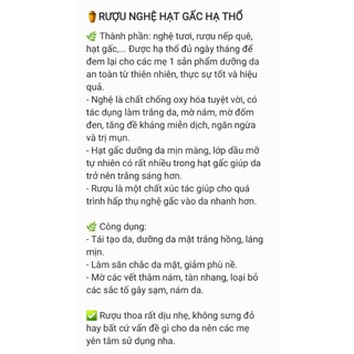 Cốt Gừng Nghệ Gấc hạ thổ Mộc Nhan ( 500ml )