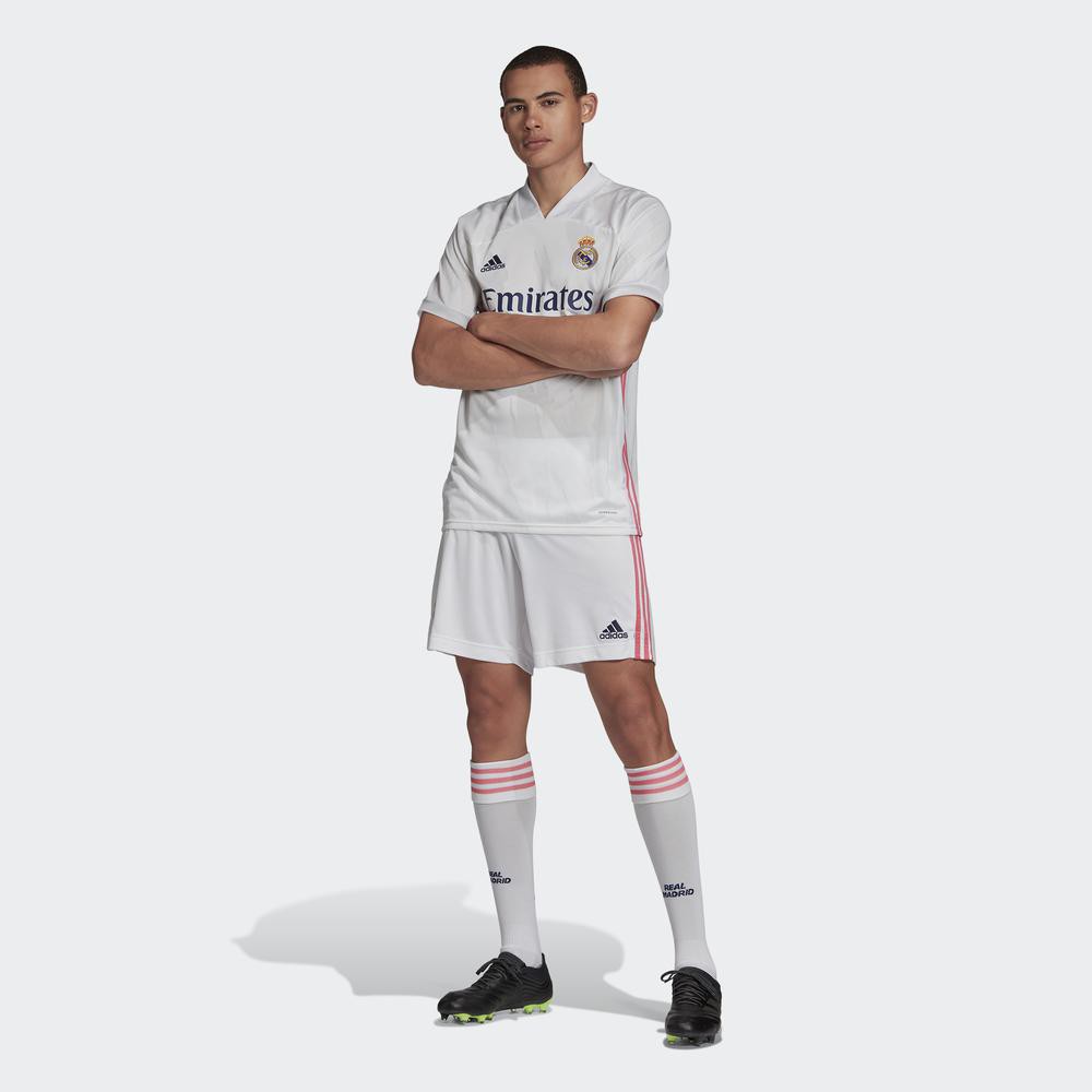 [Mã WABRD7 giảm 150K đơn 1 Triệu] Áo adidas FOOTBALL/SOCCER Đấu Sân Nhà Real Madrid 20/21 Trắng FM4735