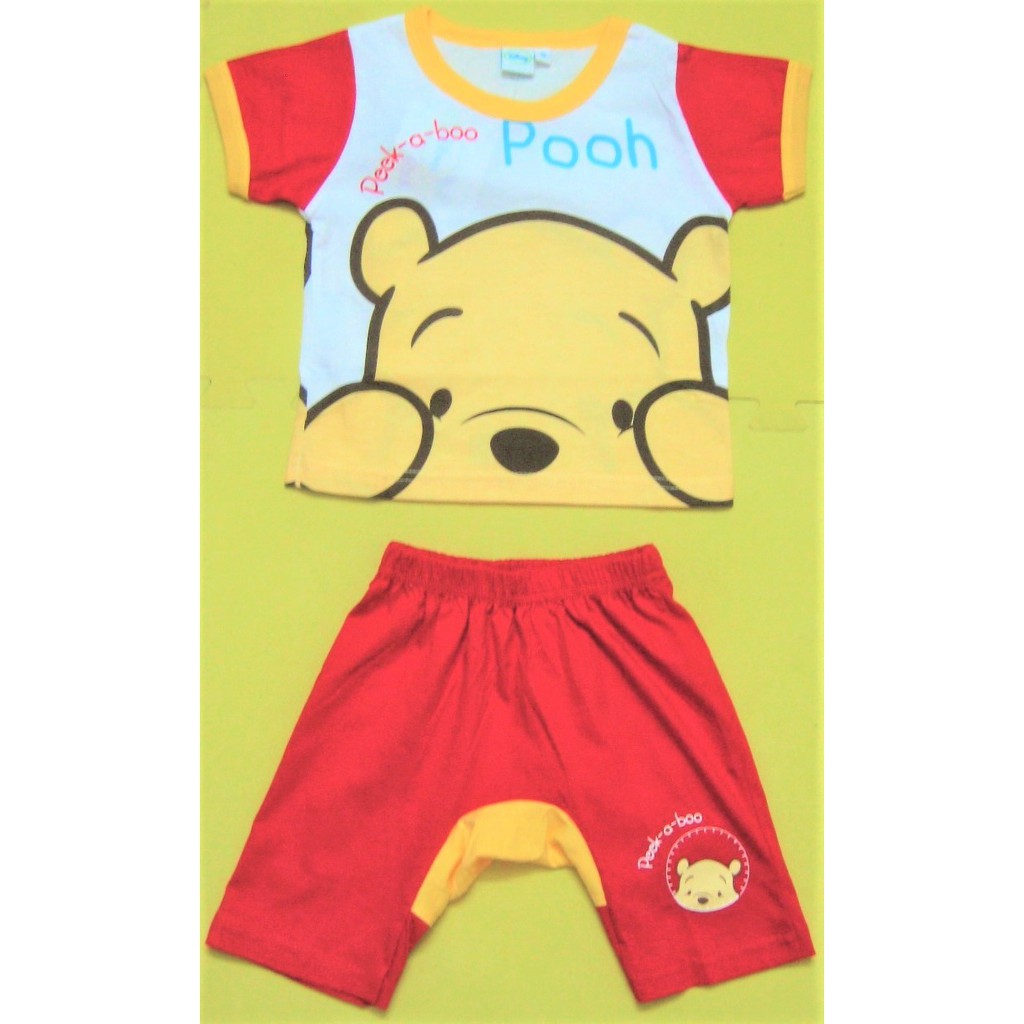 Bộ ngắn gấu Pooh & Tiger - hiệu Disney Thái Lan