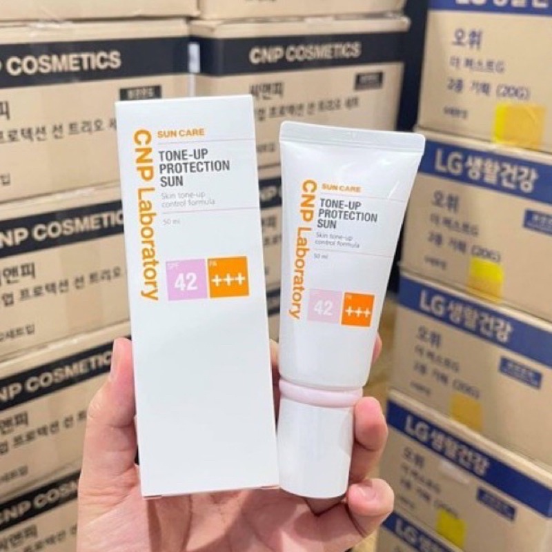 Kem chống nắng CNP Laboratory Tone up Protection Sun SPF42 PA+++