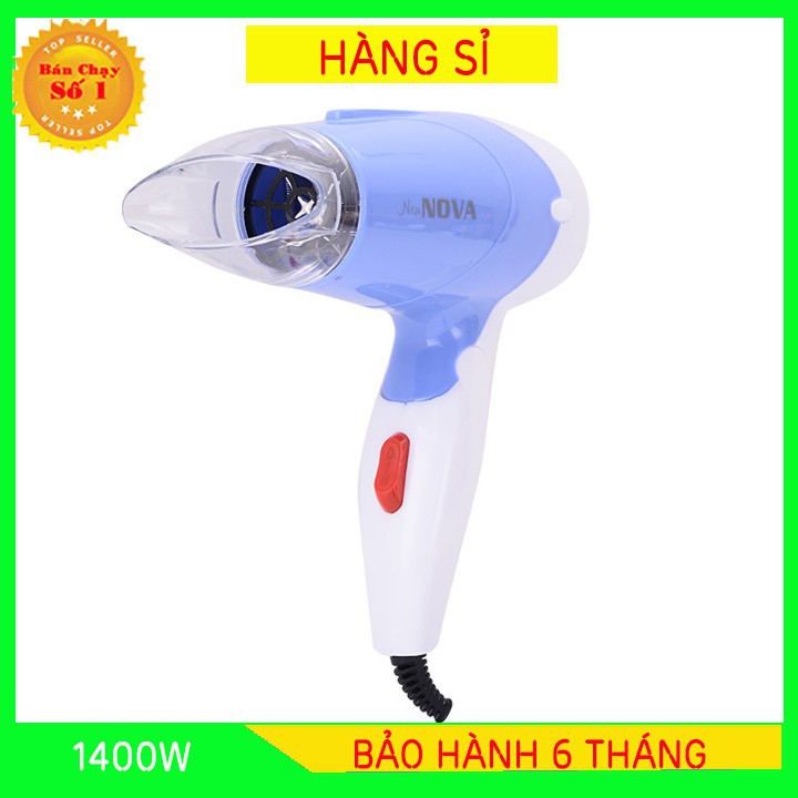 Máy sấy tóc mini tại nhà NOVA  công suất 1000W  gấp gọn được