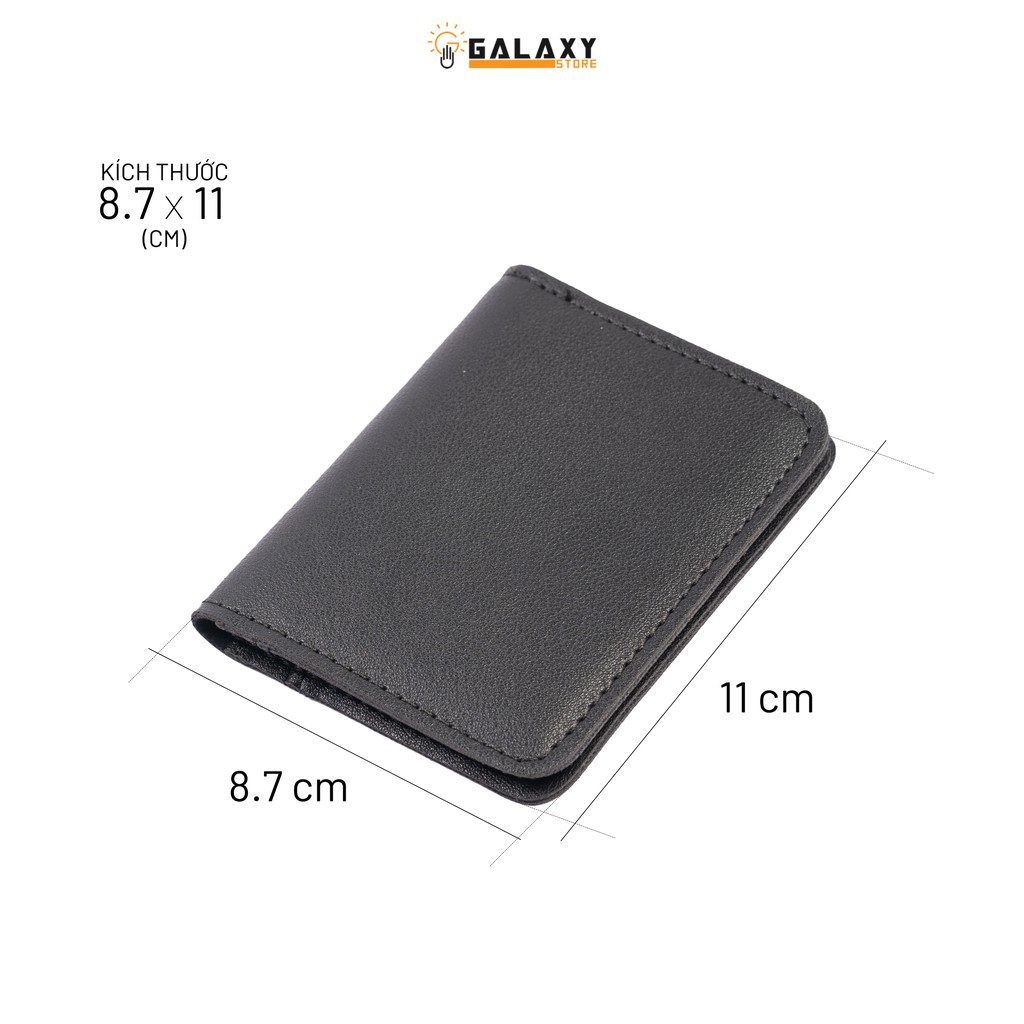 Ví Mini Nhỏ Gọn Để Thẻ Ngân Hàng Căn Cước Galaxy Store GVMB11 - Hàng Chính Hãng