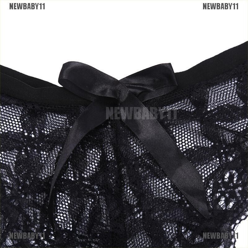 [NEWBABY11] Quần Lót Ren Chữ T Lọt Khe Gợi Cảm