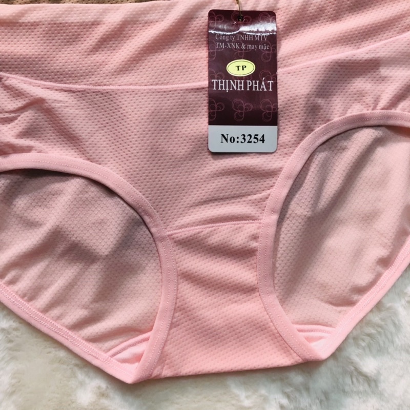 Set 5 Quần lót nữ Thịnh Phát lưng cao thông hơi, quần chíp nữ thun lạnh chất mền đẹp