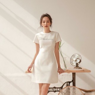 Đầm váy cotton vải dày form đứng MS18 - Me too dress