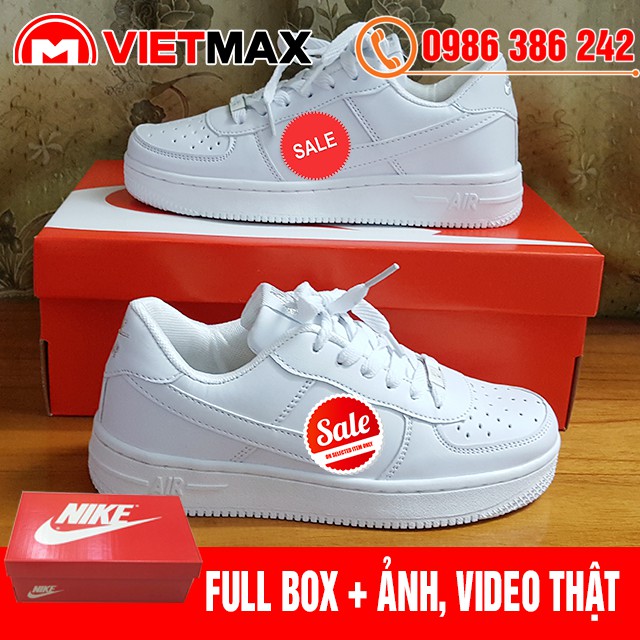 🎁 [FREE SHIP + BOX] Giày Thể Thao AF1 Air Force 1 Trắng Full Hàng Việt Nam