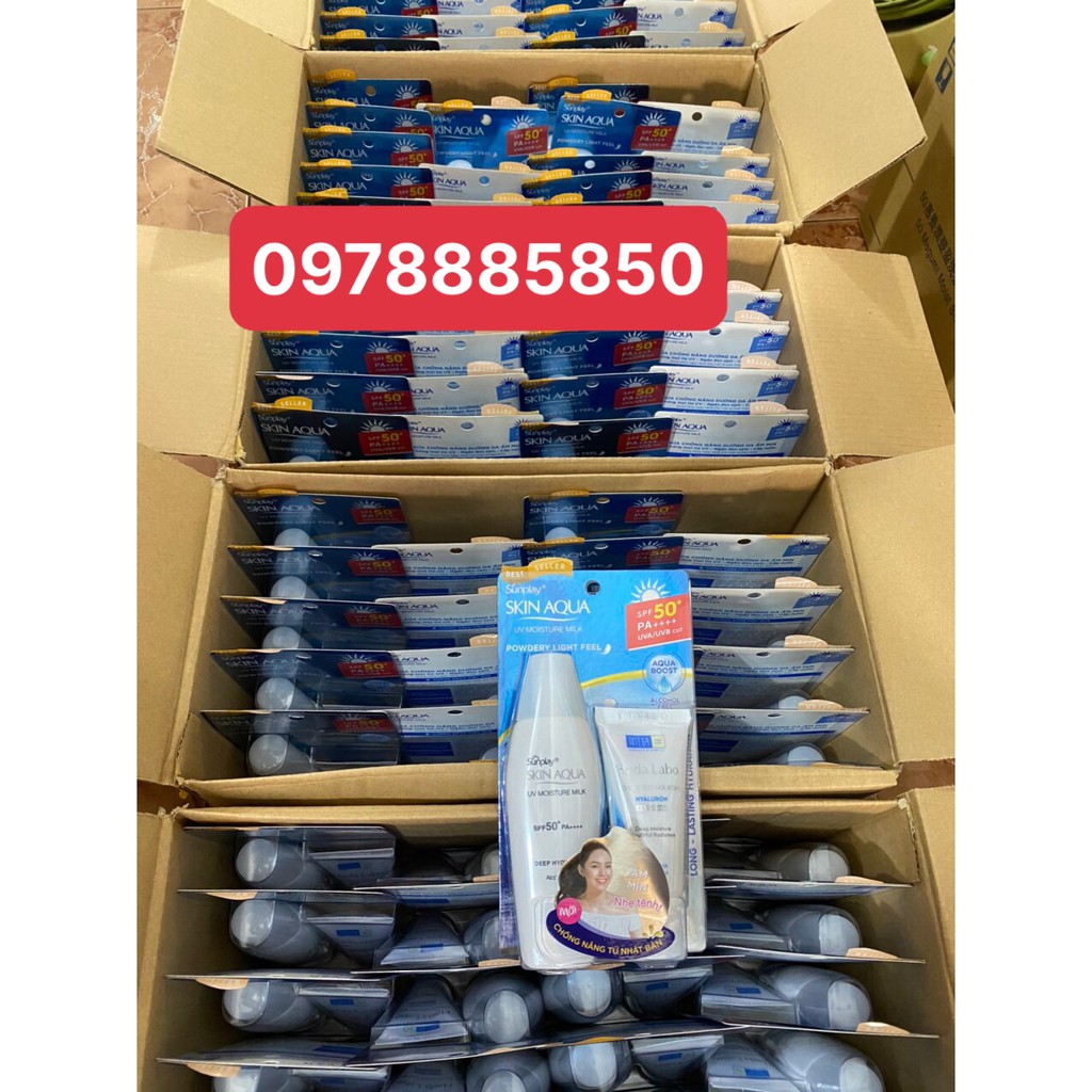 Sữa chống nắng dưỡng da ẩm mịn Sunplay Skin Aqua UV MOISTURE MILK 70gr | BigBuy360 - bigbuy360.vn