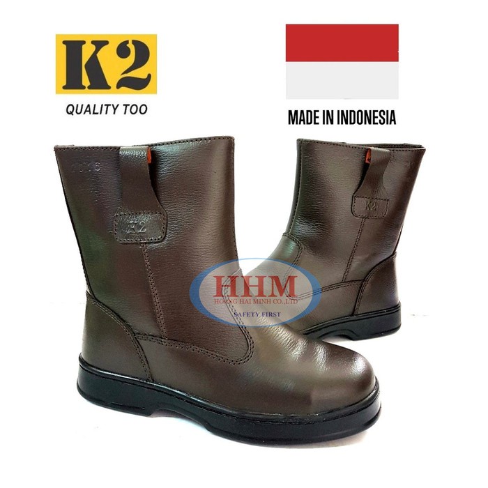 Ủng da bảo hộ K2 TE2005K - Indonesia