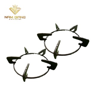Bộ kiềng bếp gas mặt kính ( 2 chiếc ),bếp kính phồ thông.