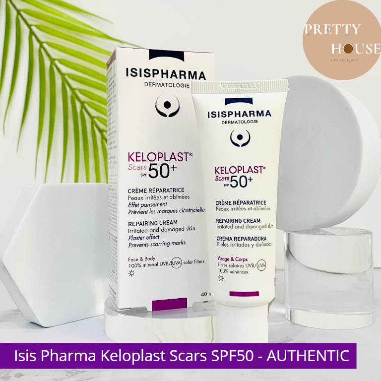 [DATE MỚI-CHÍNH HÃNG]Kem Chống Nắng Phòng Ngừa Sẹo Lồi, Tăng Sắc Tố KELOPLAST SPF50+ ISIS Pharma