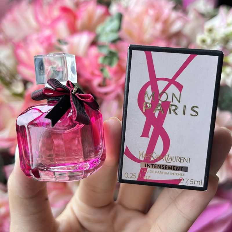 [Hàng Pháp] Nước hoa nữ mini YSL Mon Paris EDP Intensement 7.5ml - Yves Saint Laurent