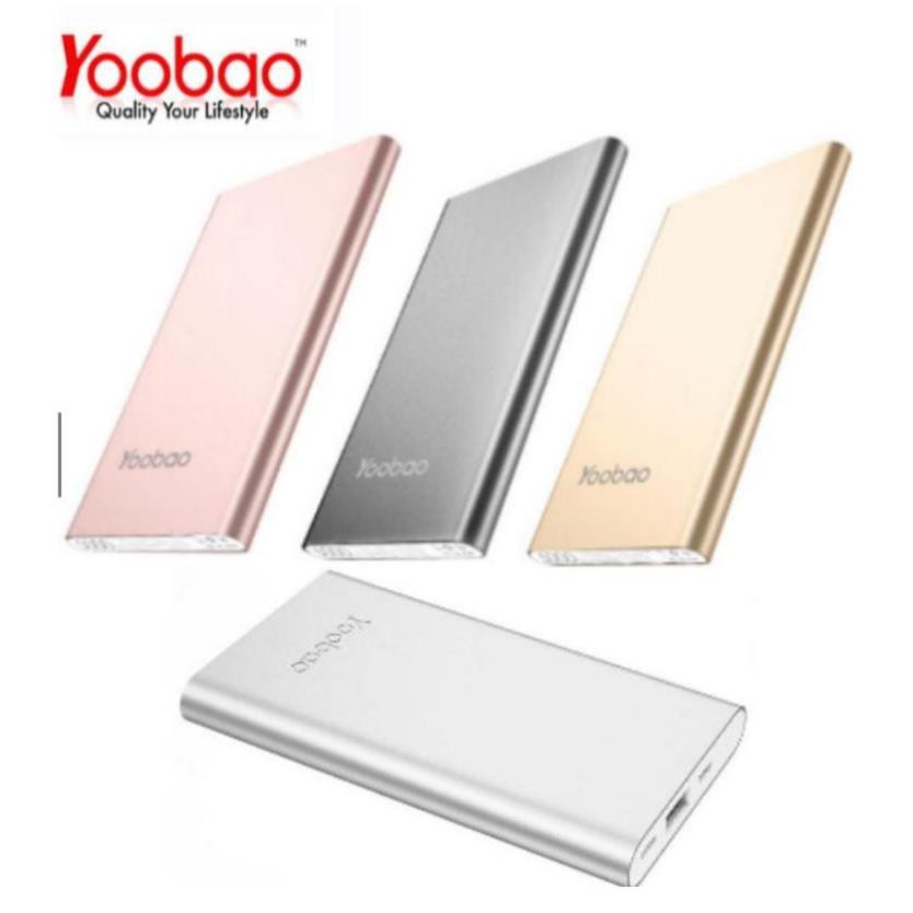 Sạc dự phòng Yoobao Polymer 5000mAh PL5 chính hãng