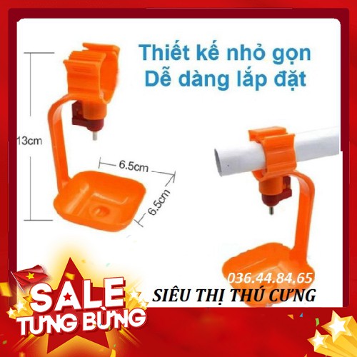 Máng uống nước tự động [ Combo 2 máng ] - Máng uống nước nhỏ giọt