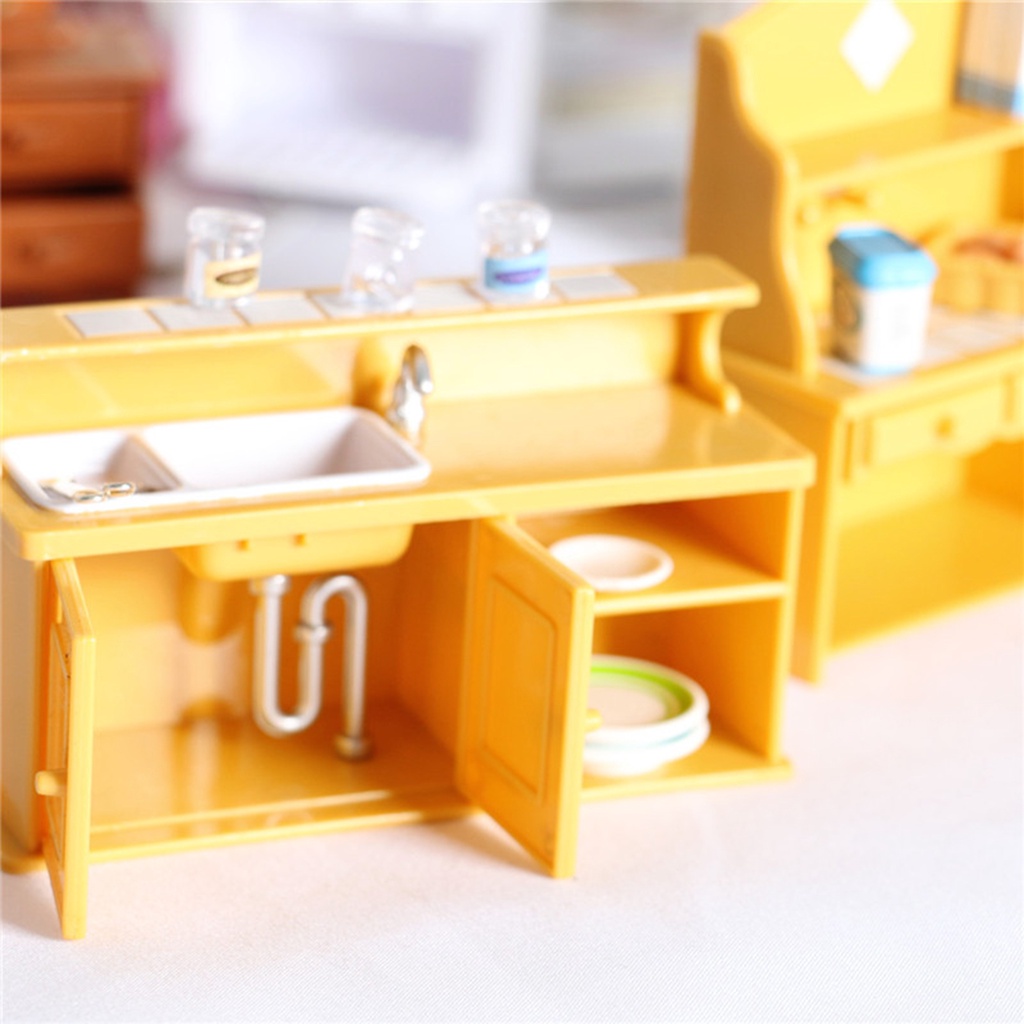 Wis| Bộ Mô Hình Nội Thất Mini Trang Trí Nhà Búp Bê