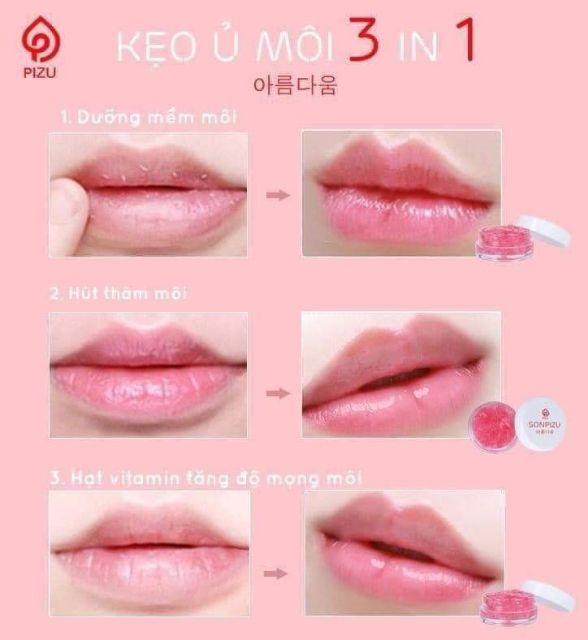 Son PIZU Khử Thâm Môi_Dưỡng Môi_Hồng Môi_Chống Nứt Nẻ HÀNG CHÍNH HÃNG | BigBuy360 - bigbuy360.vn