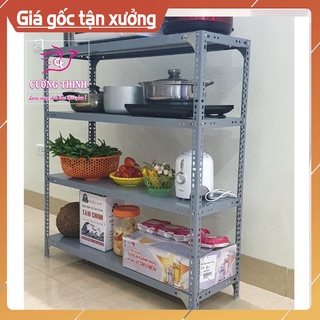 Kệ sắt đa năng 4 tầng, cao 1m x dài 1m x rộng 0.3m