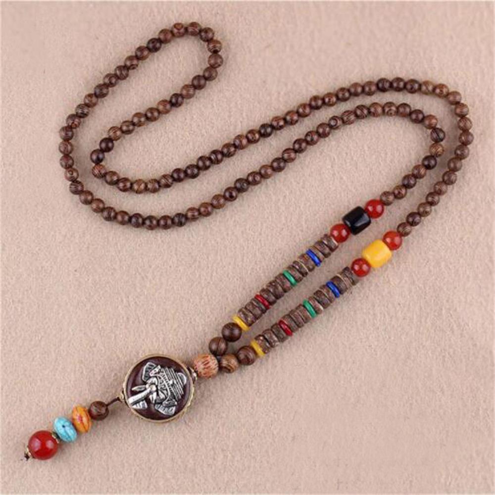 CACTU Vòng cổ Phật Giáo Phong Cách Vintage