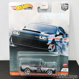[New] Xe mô hình 1:64 Hot Wheels Premium 2020 - Car Culture Power Trip - 18 Dodge Challenger SRT Demon GJR04