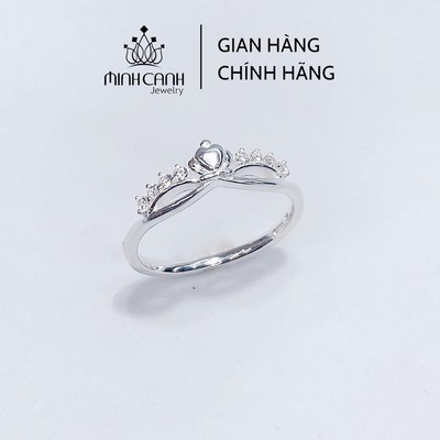 Nhẫn Bạc Nữ Hình Mặt Nạ Minh Canh Jewelry