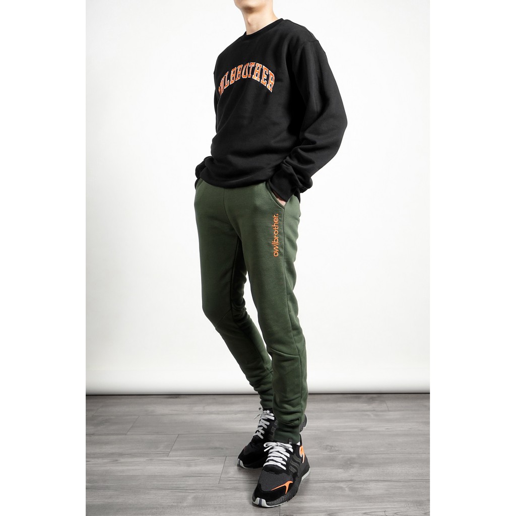 OWL BRAND® Quần Nỉ Thun Jogger - OWL221120