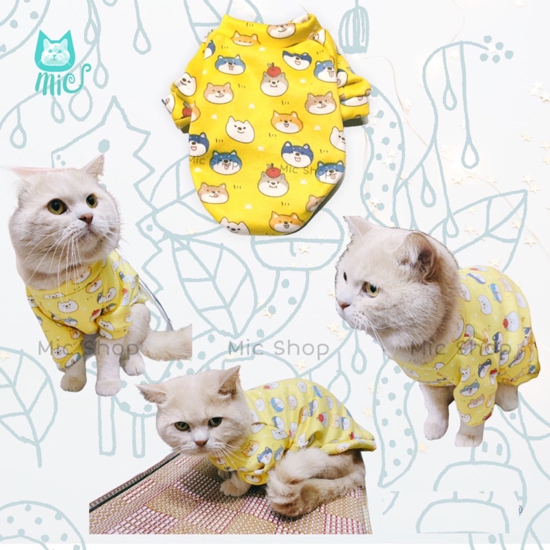 Áo nỉ thú cưng, quần áo chó mèo, áo ấm mùa đông 2021  (ẢNH THẬT SHOP CHỤP)