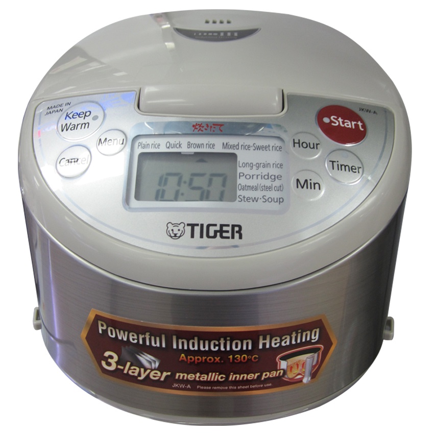Nồi cơm điện tử cao tần TIGER JKW-A10W - Hàng chính hãng