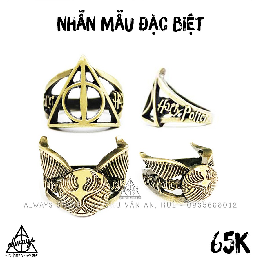 Áo choàng Harry Potter kèm nhẫn bảo bối tử thần - Trang phục, phụ kiện hóa trang phù thủy - Chuẩn hàng ALWAYS Store