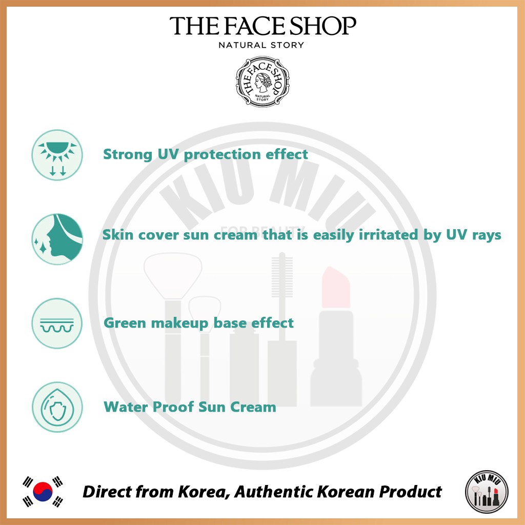 THE FACE SHOP POWER LONG-LASTING TONE UP SUN CREAM SPF50+ PA++++ *ORIGINAL KOREA* | BigBuy360 - bigbuy360.vn